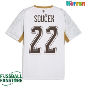 Tschechische Republik Tomas Soucek #22 Replik Auswärtstrikot WM 2026 Kurzarm